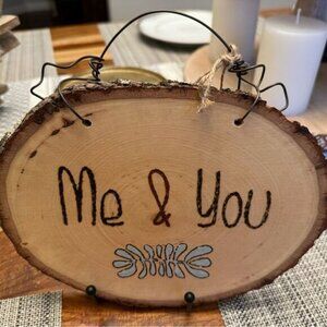 Home Decor Sign Gift for Home Couples Gift Boho Rustic Home Design
